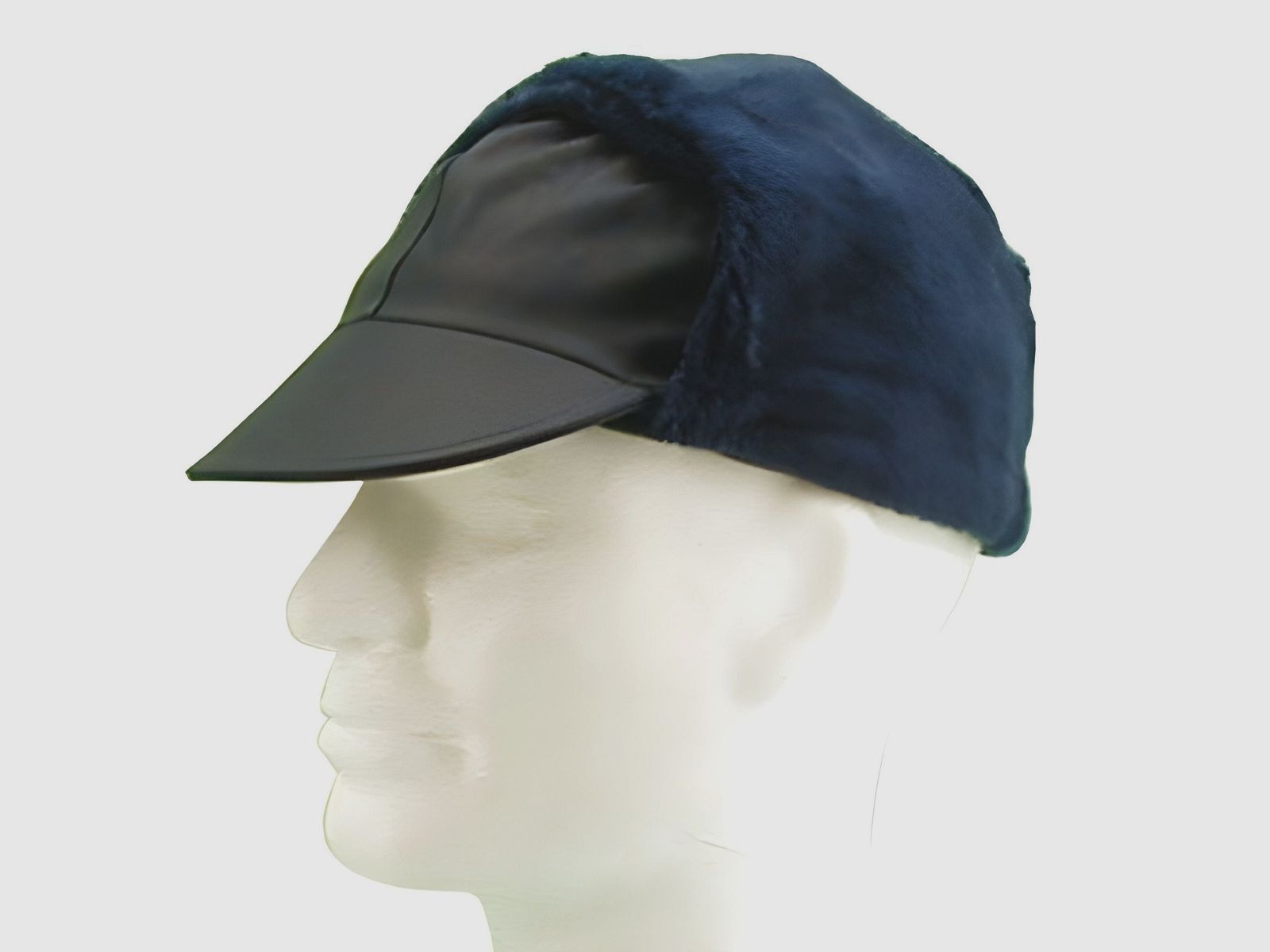 Cappello invernale originale BW Bundeswehr blu usato