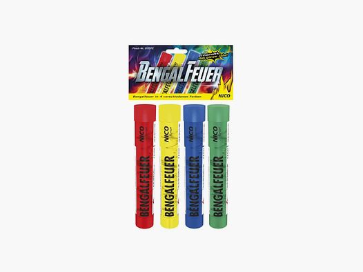 NICO NICO Bengal fire various colors 4-pack