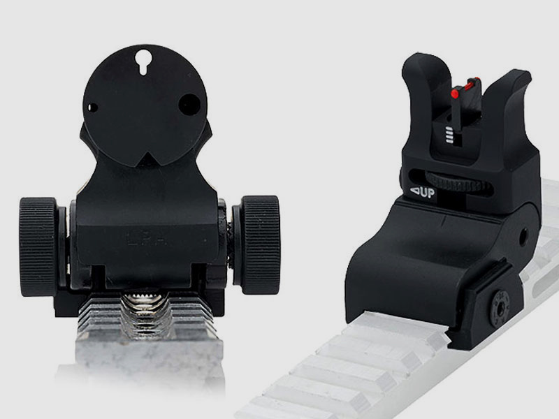 LPA Match Sight for PICATINNY Rail (Fiber)