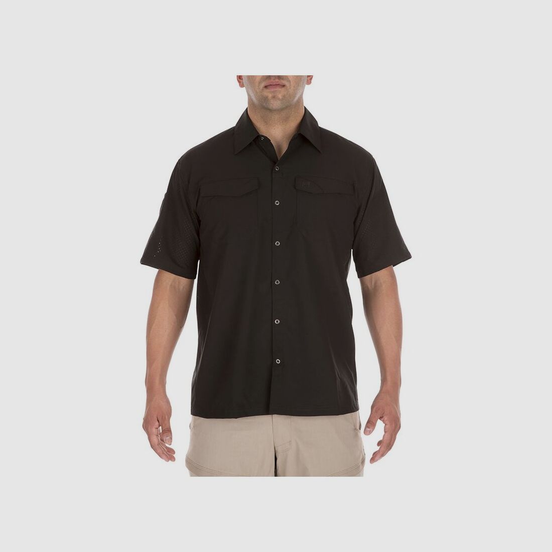 Camisa Woven Freedom Flex de 5.11 Tactical - Manga Corta Underbrush S