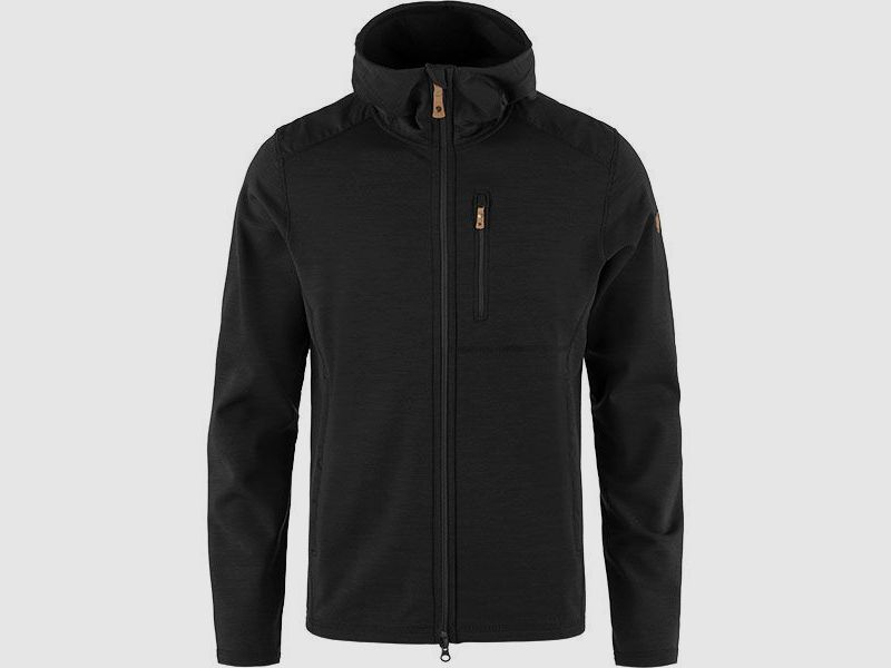 Fjällräven Keb Fleece Hoodie Black, image 1 of 2
