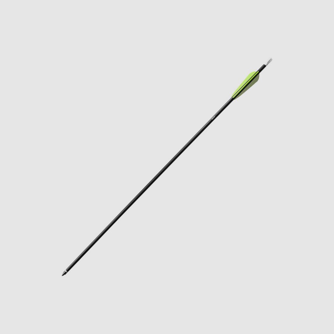 Ersatzpfeil Alu Pfeil schwarz 30"