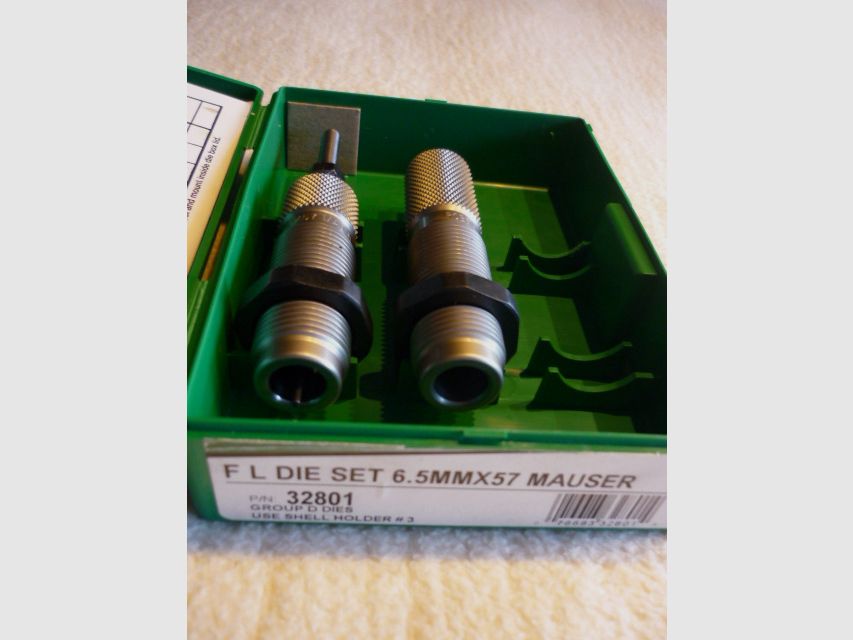 RCBS Matrizensatz 6,5x57 alternativ 6,5x57R