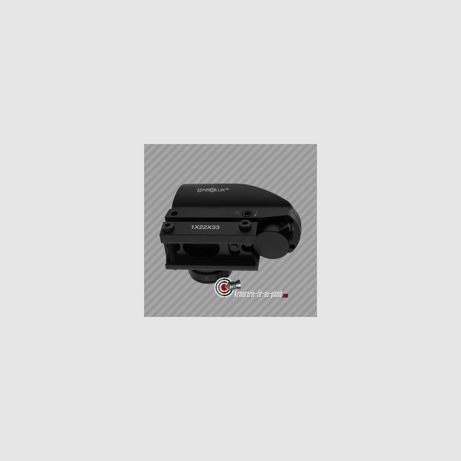 Point rouge Lensolux red dot sight 1x22x33, image 6 sur 6