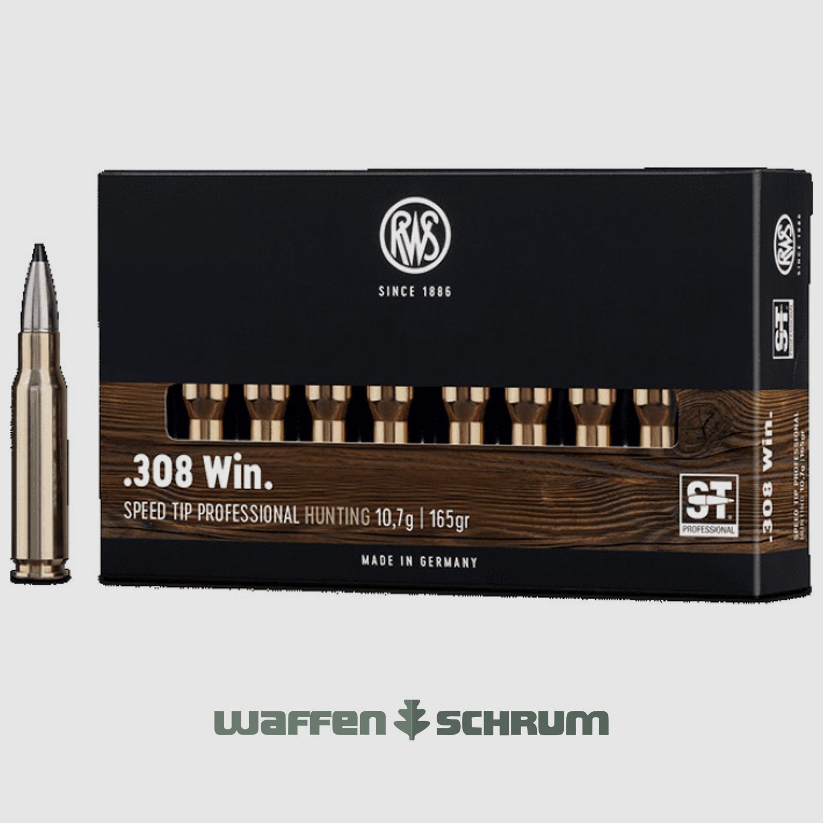 RWS Speed Tip Pro 10,7g - 165gr .308Win
