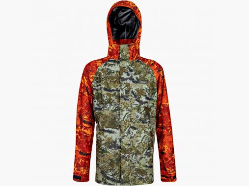 Spika Heren Valley Jacket (Biarri Camo/Blaze) | 2XL