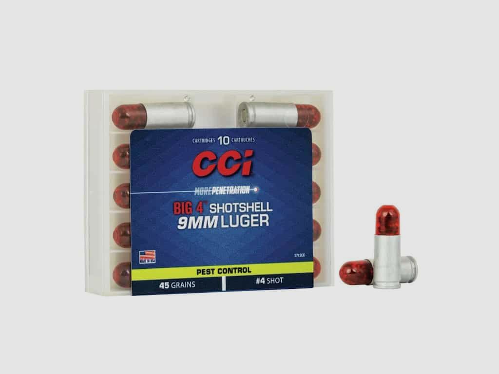 9x19mm CCI Big 4 Shotshell
