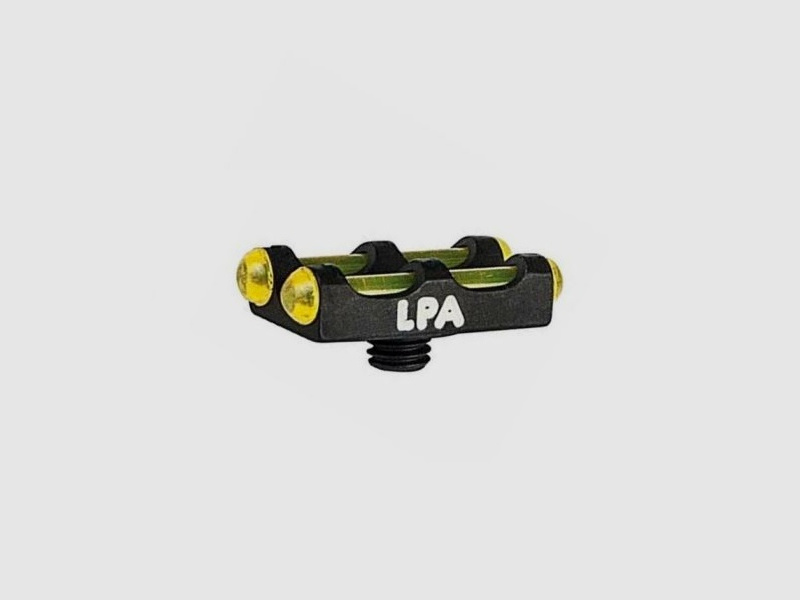 Visor Fiber amarillo escopeta con riel