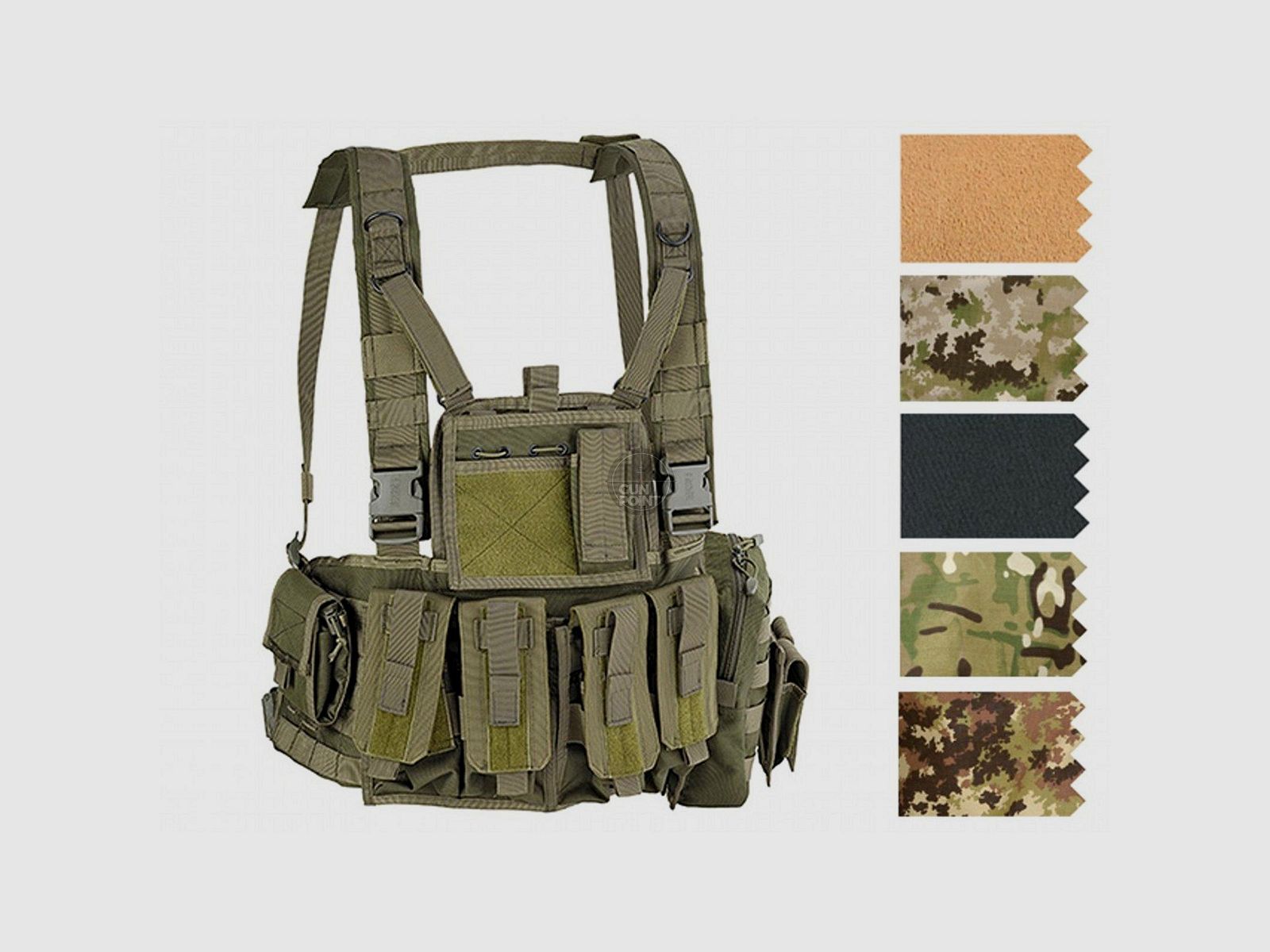 Defcon 5 Molle Recon Chest Rig OD Green