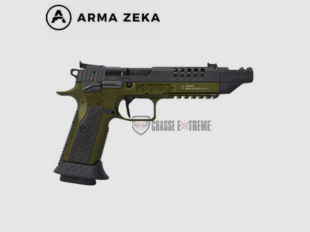Pistole ARMA ZEKA AZ-P1 Spezial Optics Ready Kal. 9x19 mm Grün, Bild 1 von 4