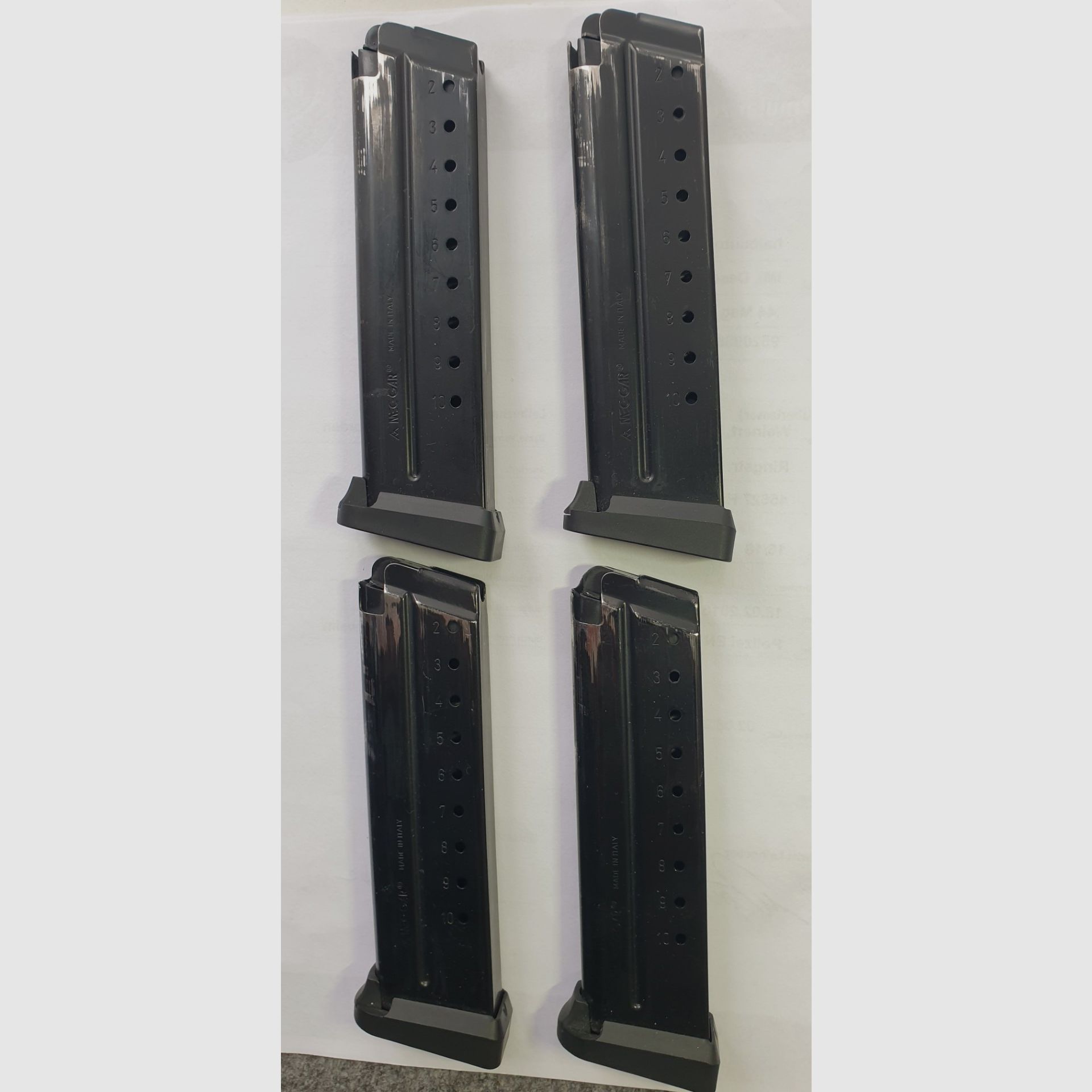Magazine für Schmeisser Hugo, 9 mm