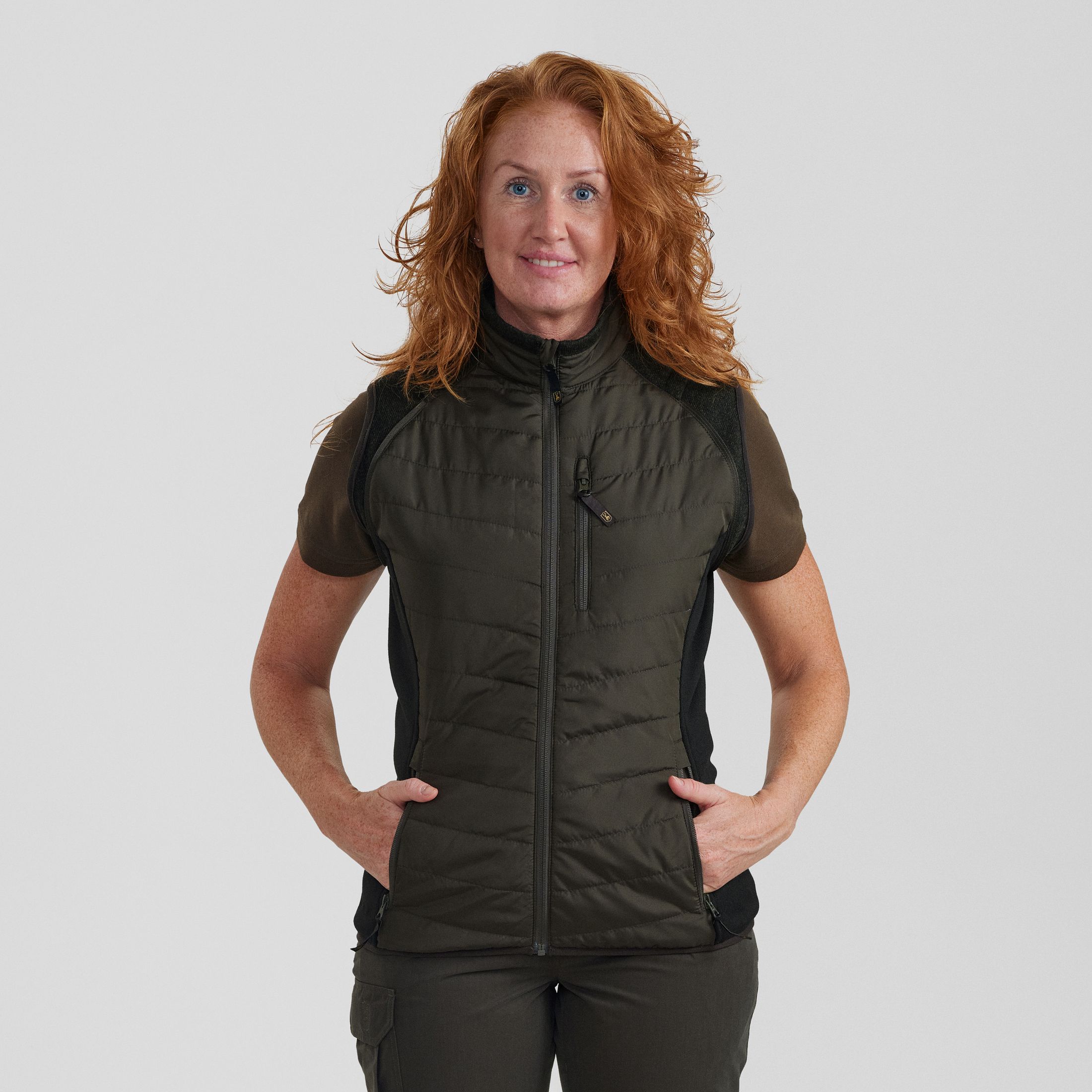 Lady Moor Zip-Off Jacket - Timber - Damesmaat: 46