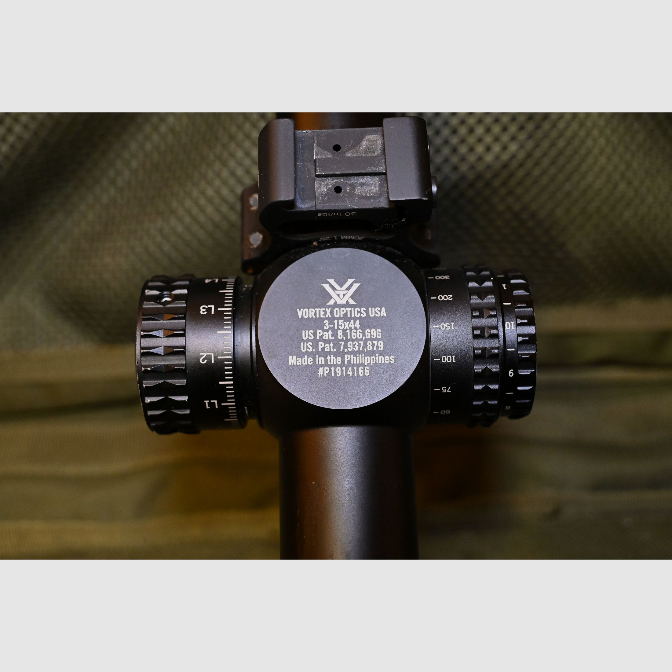 Vortex Viper PST Gen II 3-15x44 MRAD FFP EBR-7C - Komplettset