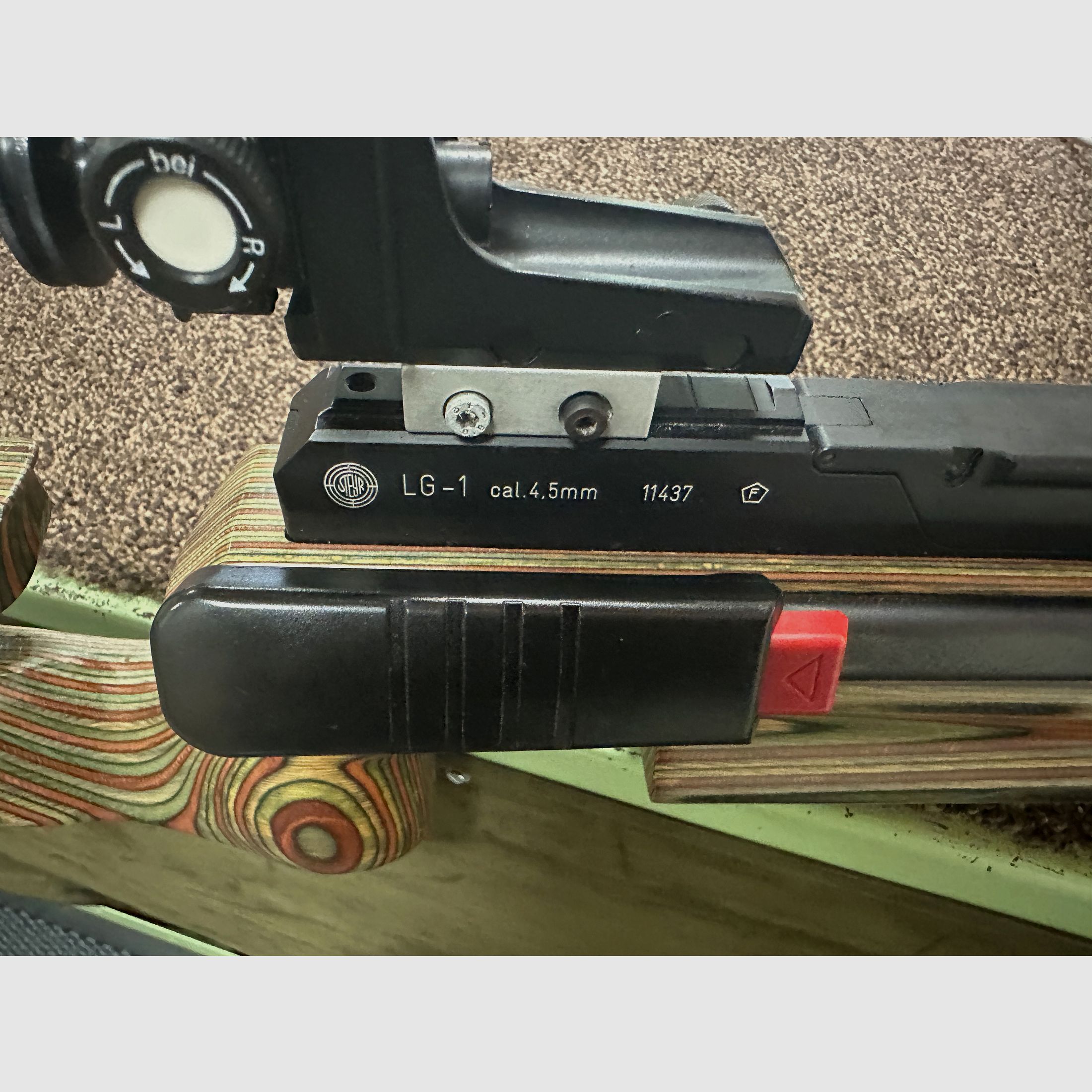Air rifle Steyr LG 1