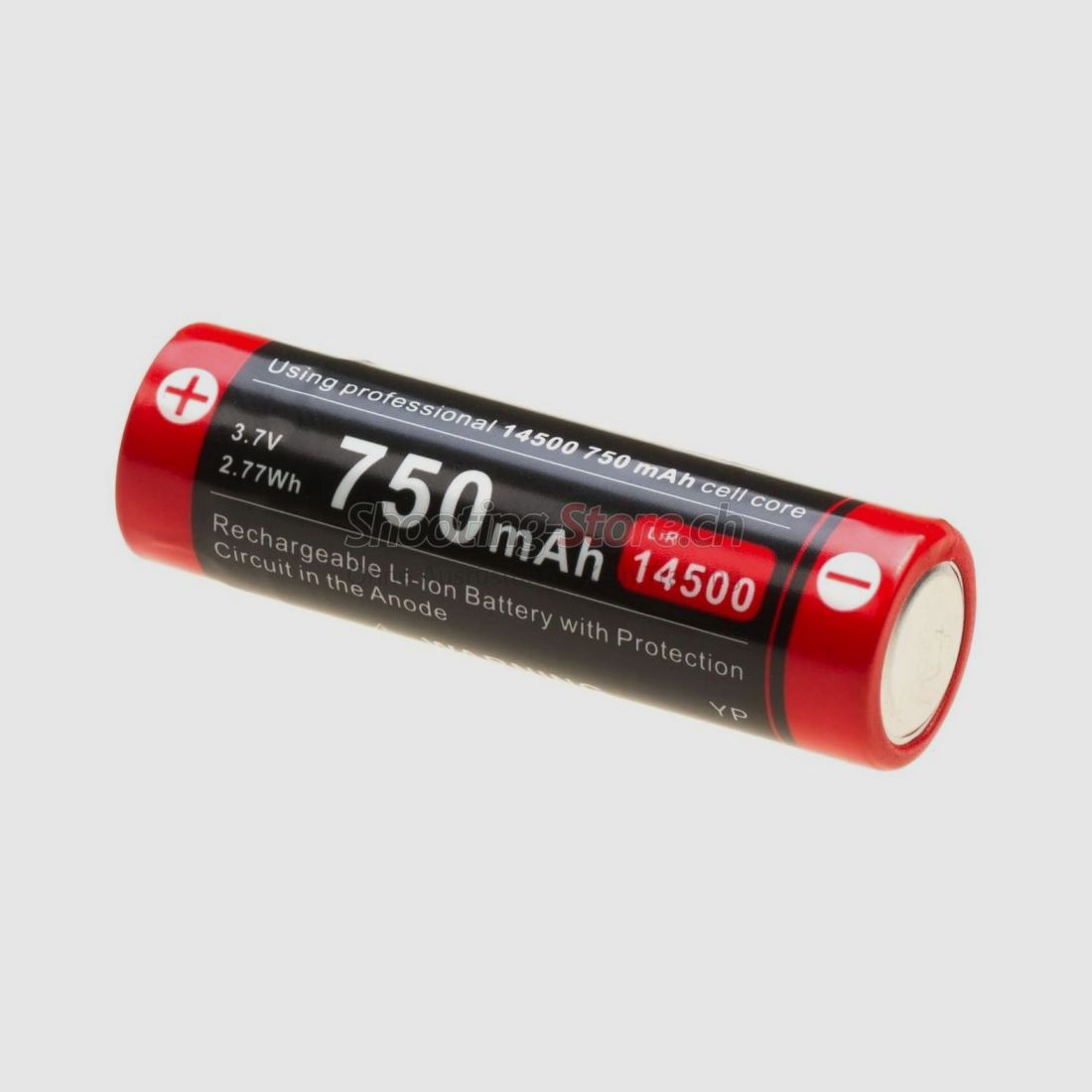 Klarus 14500 Battery 3.7V 750mAh Micro-USB