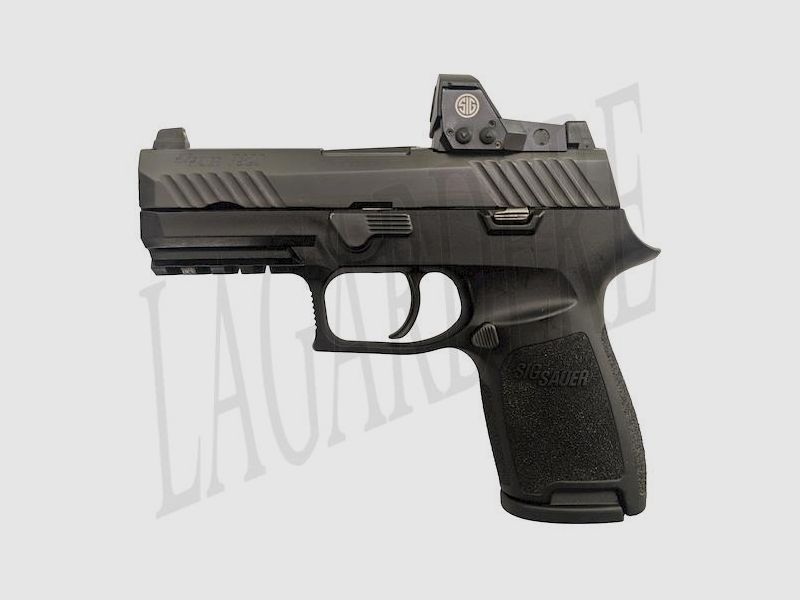 SIG-SAUER P320 RX COMPACT NITRON D’EXPOS (PISTOLE)