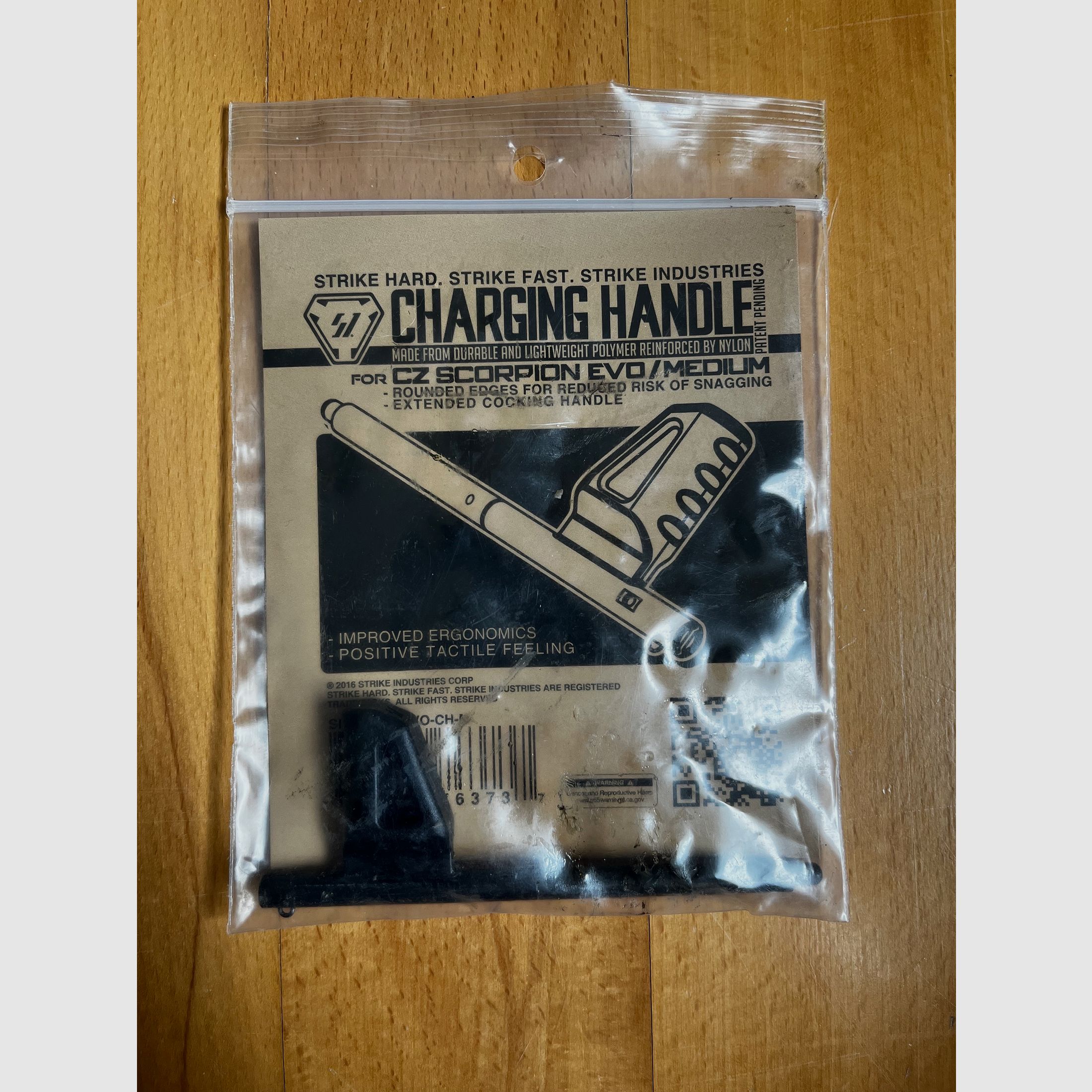 Charging Handle CZ Scorpion Strike Industries