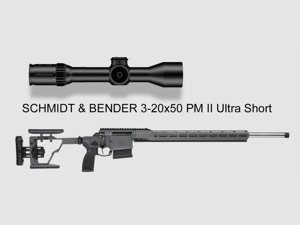 Sig Sauer SIG SAUER CROSS PRS Grigio Cemento 24'' .308 Win. PM II Ultra Short 3-20x50 MSR2