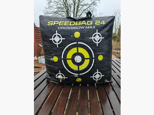 Delta McKenzie Speedbag Crossbow Max 24 Crossbow Boog Schietzak Doel