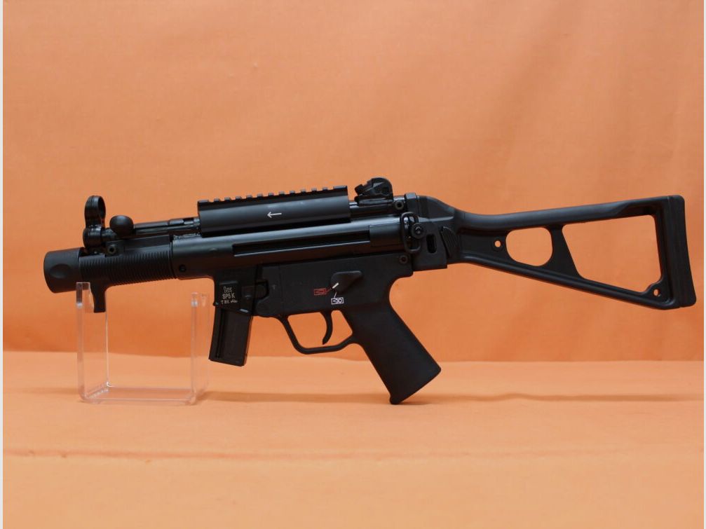 Heckler&Koch Ha.Pistole 9mmLuger Heckler&Koch/H&K SP5K System HK94/MP5K,115mm Lauf/ Klap, Bild 1 von 3