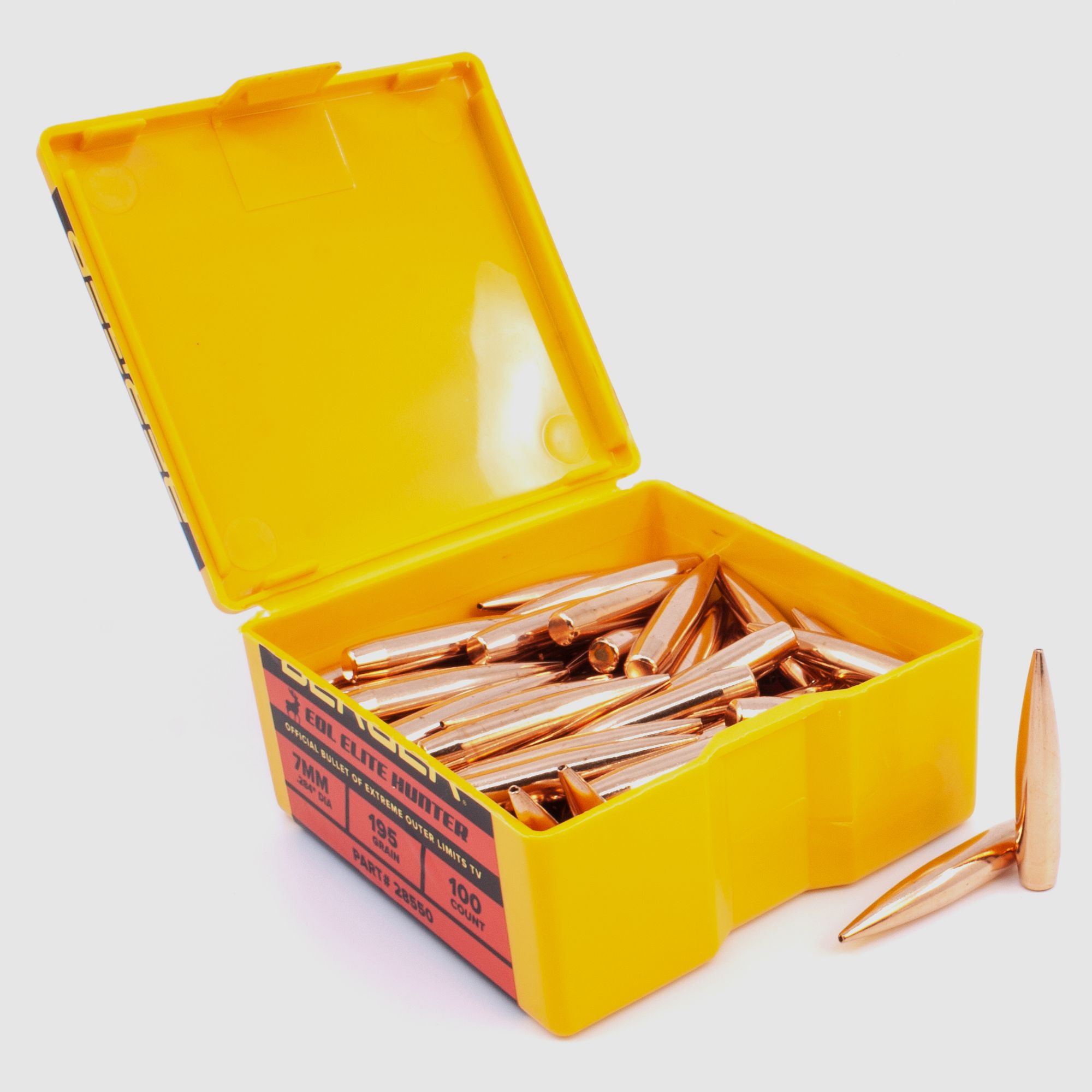 Berger Bullet 7mm/.284 EOL Elite Hunter 195GR 100 Pieces