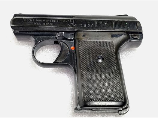 Reck P6s Kaliber 8mm K, Pistole