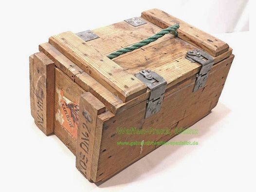 Deutsch Diverse Munitionskiste / Holz