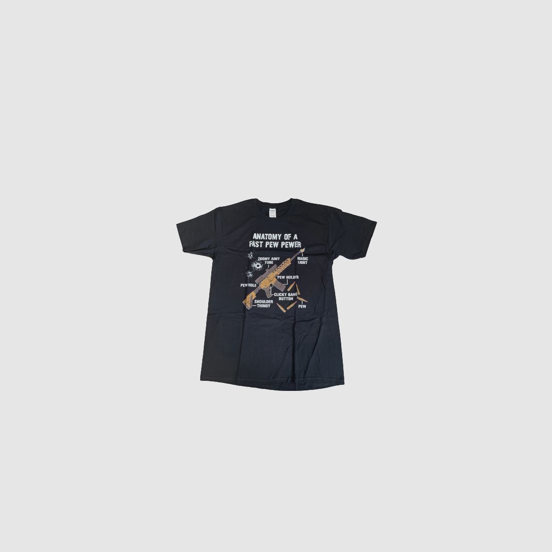 FUN-SHIRT "ANATOMY OF A FAST PEWER"