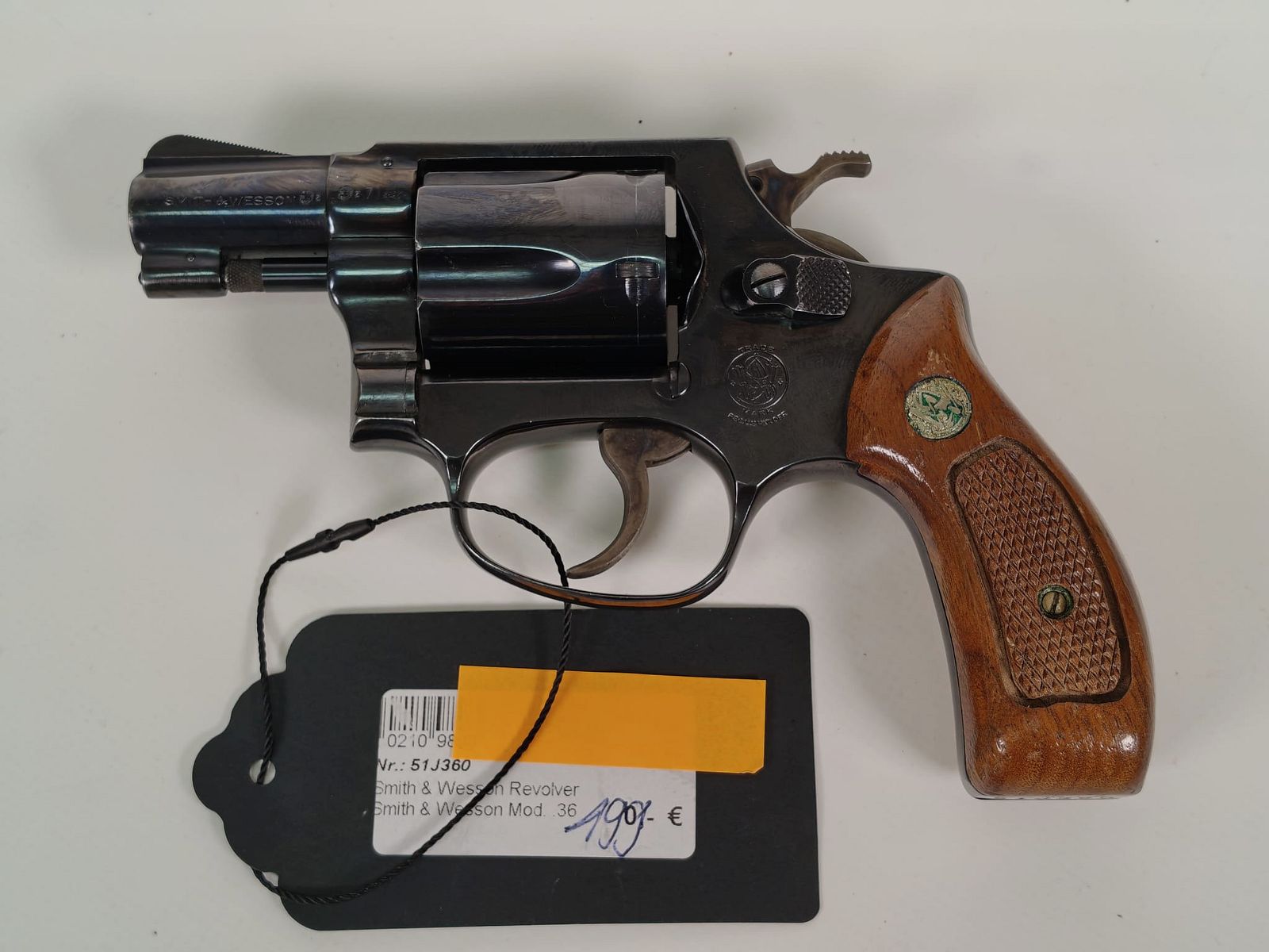 Smith & Wesson Mod. 36 .38 S.&W. SPL