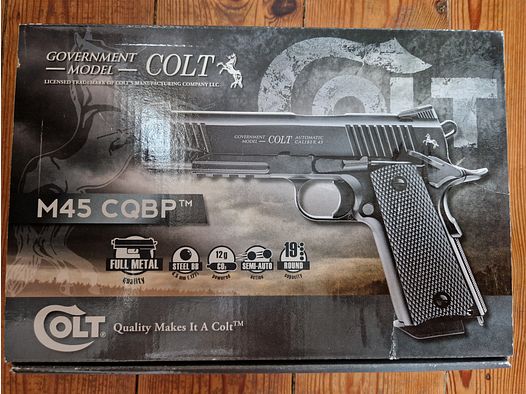 COLT Rail Gun Government Model M45 CQBP Automatic Caliber 45 15M09274