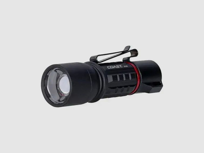 Coast zaklamp XP6R 400 lumen zwart rood