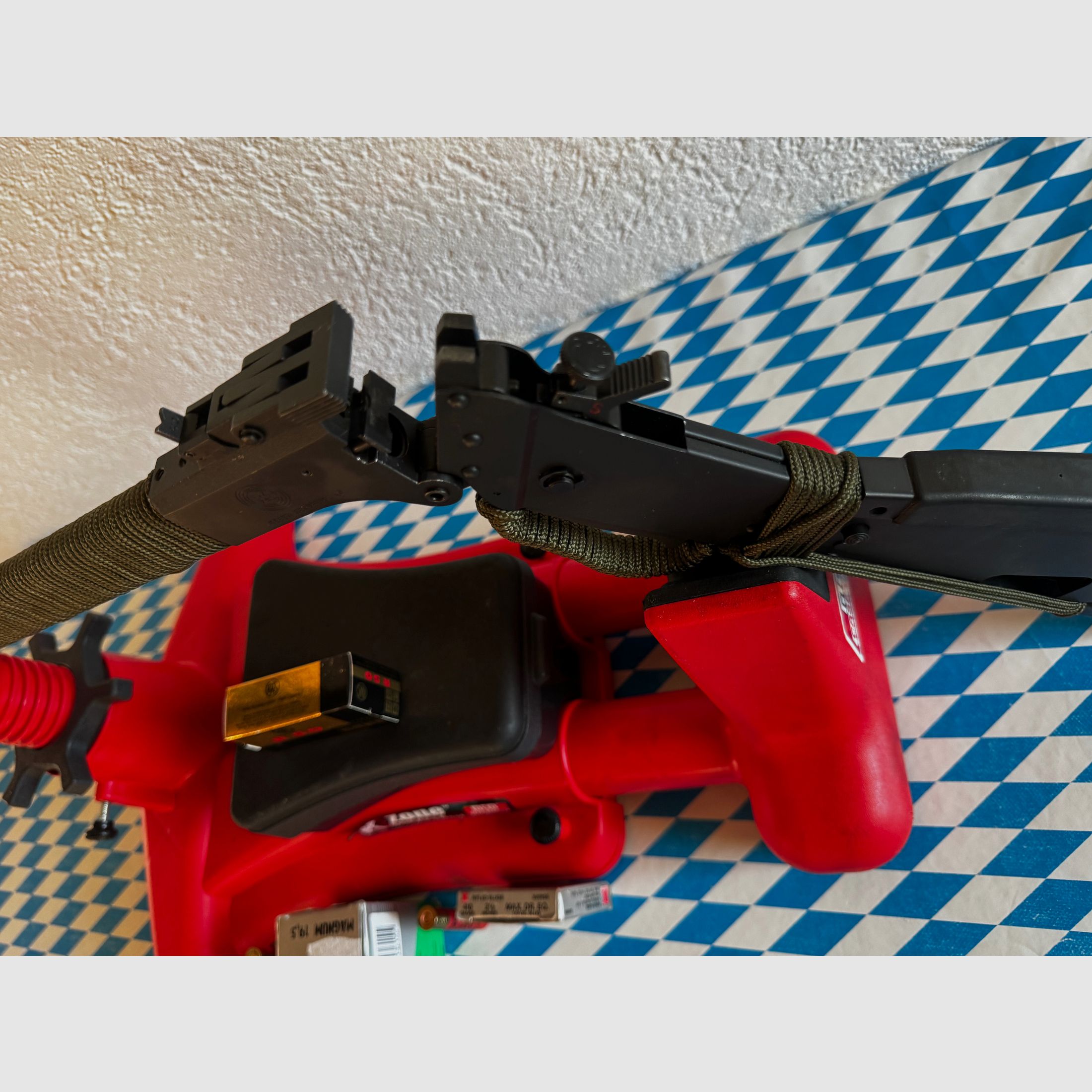 Bockbüchsflinte / Brünner Waffenwerke Modell: M6 Scout von Springfield Kaliber: .22lr / .410/76