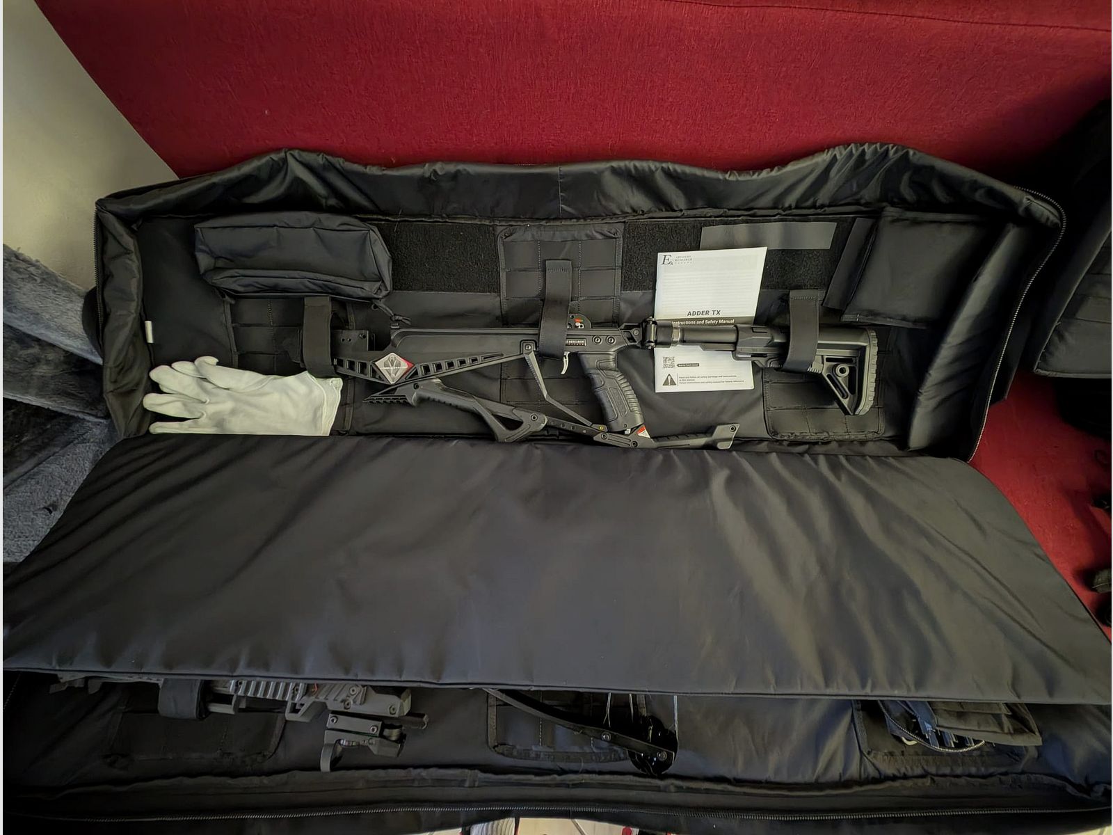 K Adder V3 TX-Compound + Mey Folding Stock + TT Bag