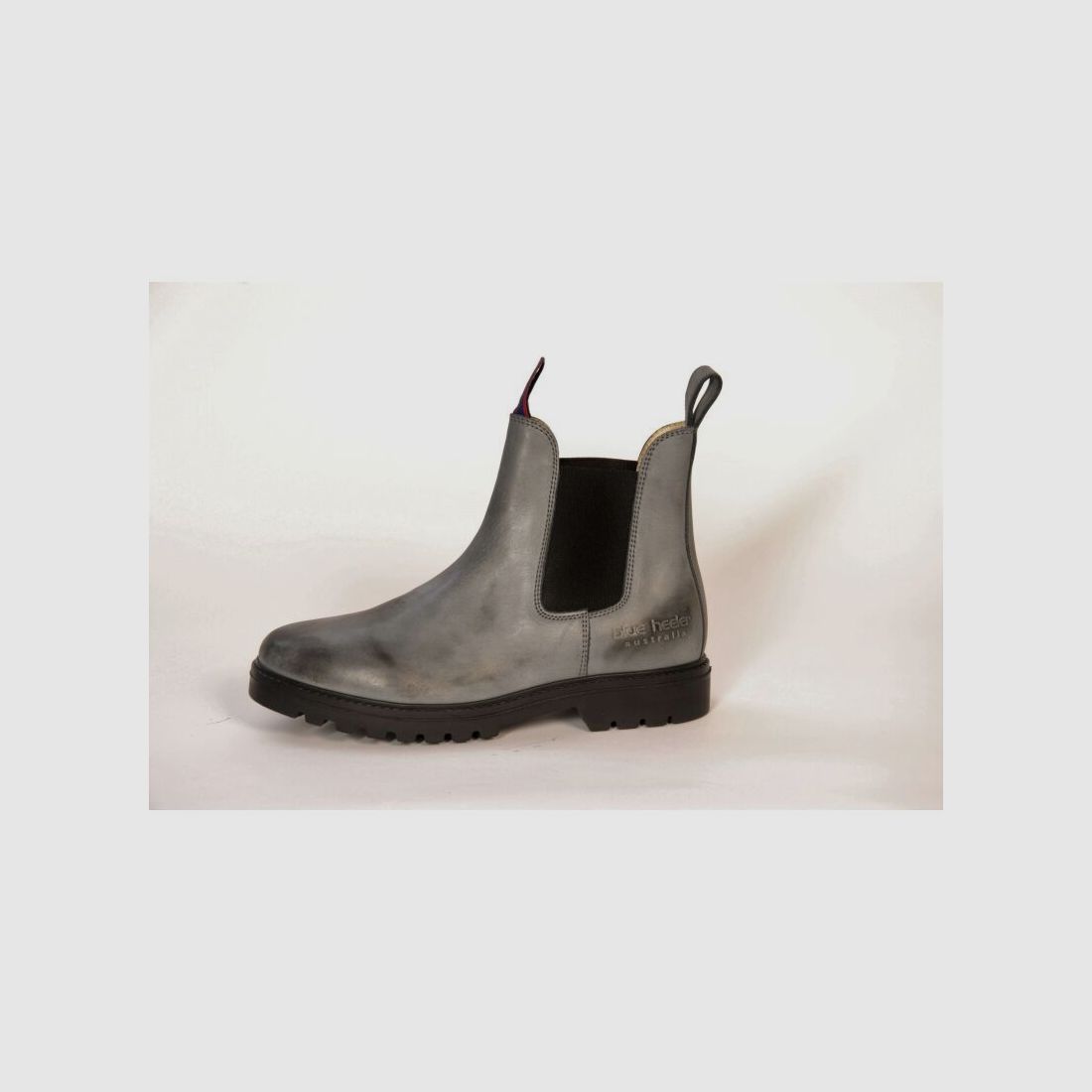 Blue Heeler Damen Chelsea Boots Meryl Shabby Grau