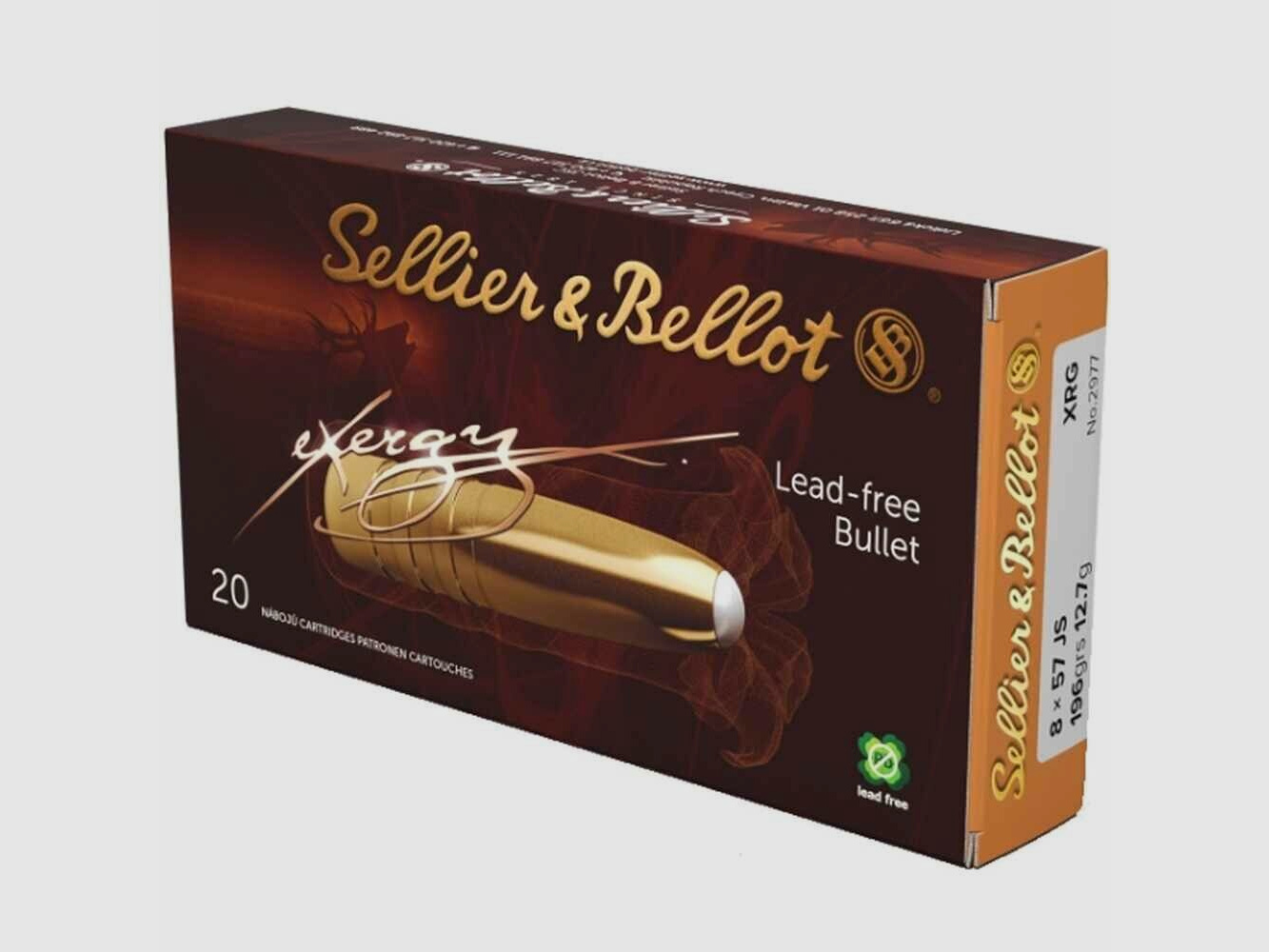 Sellier & Bellot 8x57JS XRG 196grs / 12.7g