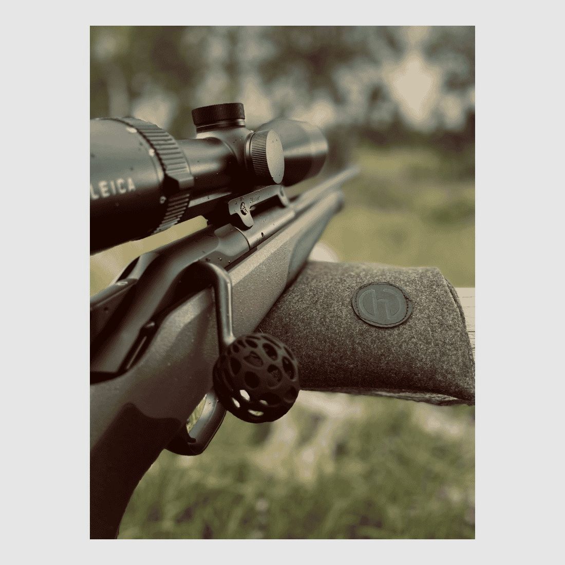 Hedlund Loden shooting cushion / Robust shooting rest made of loden / TOP QUALITY