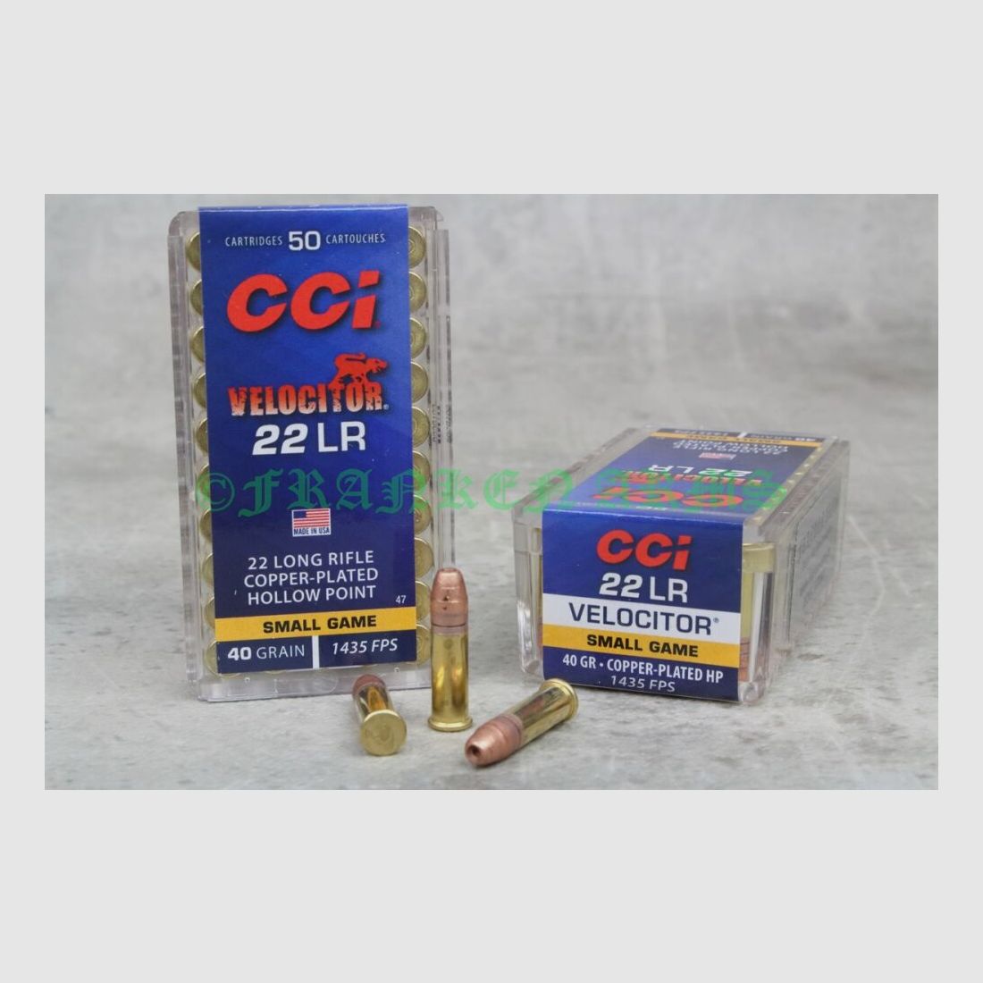 CCI Velocitor .22 l.r. 40gr. 2,6g 50 pezzi prezzi a scalare