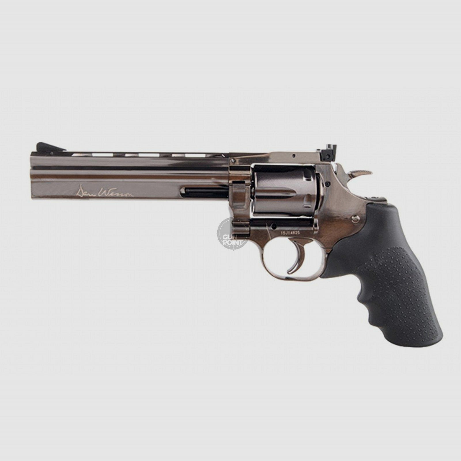 Softair - Revolver - DAN WESSON 715 6" CO2 NBB Stahlgrau - ab 18, ber 0,5 Joule