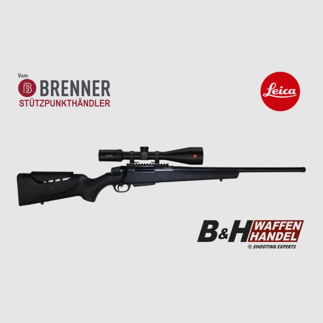 Brenner Komplettpaket: BR 20 Polymer mit Leica Amplus