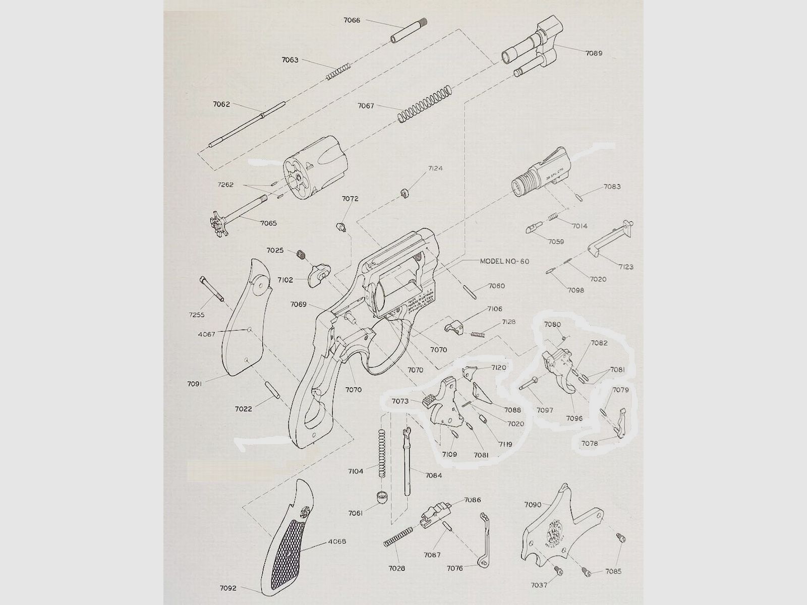 SMITH&WESSON FRAME PLATE J, afbeelding 3 van 3