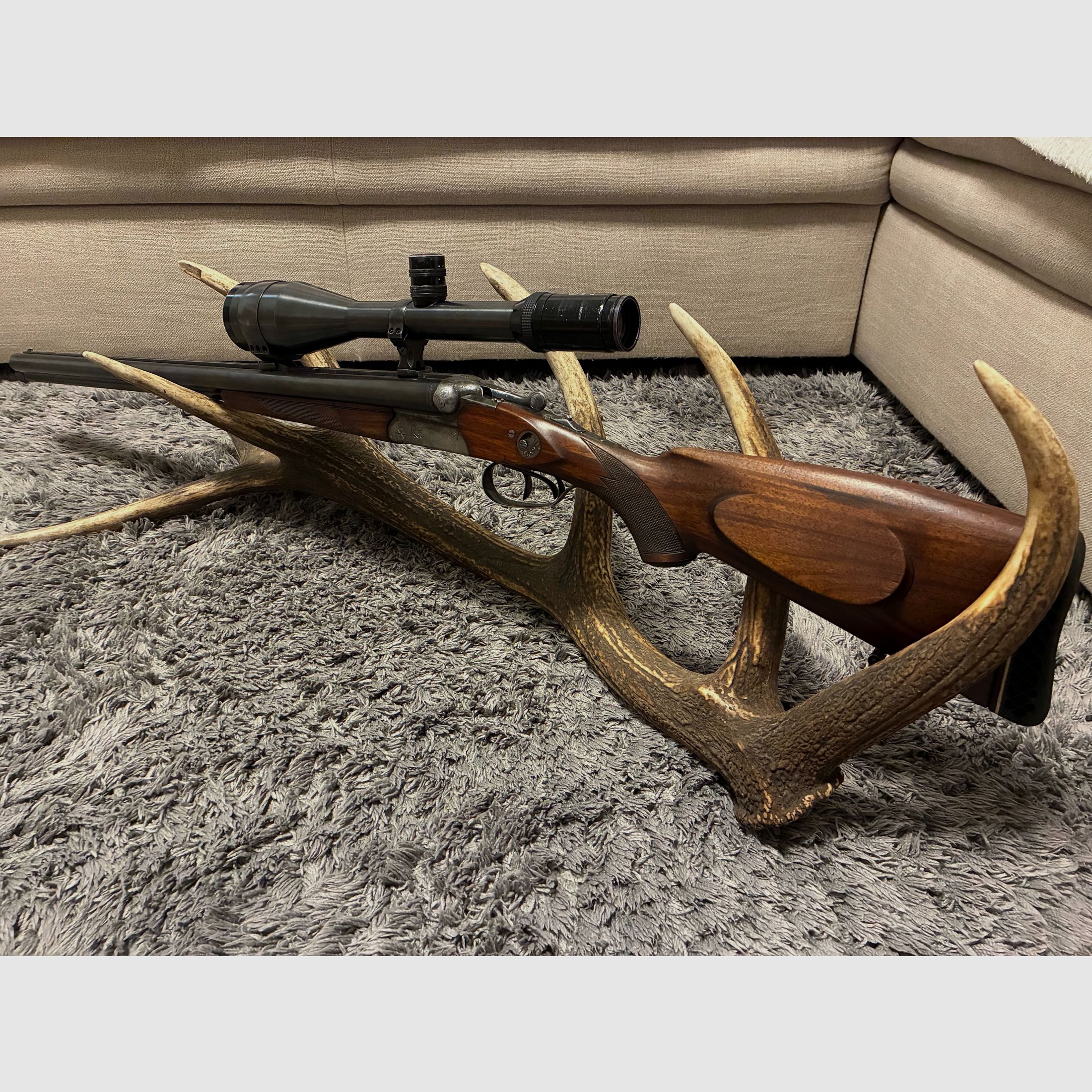 Merkel drilling Q1 8x57 IRS; 12/70 + Kahles Helia 3-12x56