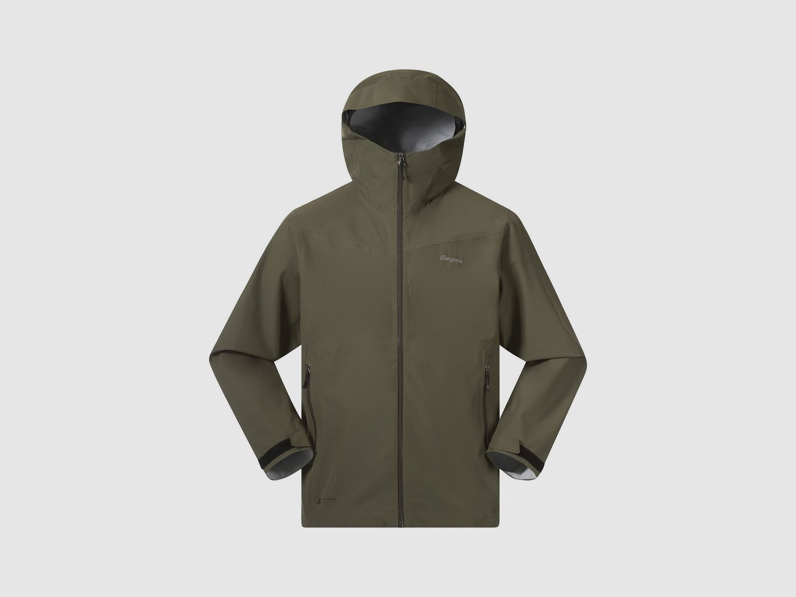 Bergans Essentials 2.5L Shell Jacket Men Dark Green Mud L