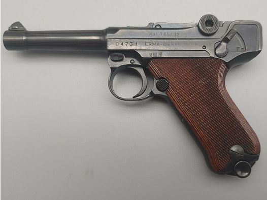 Erma KGP68 Miniatuur P08 Kniegewrichtspistool 7,65mm Browning