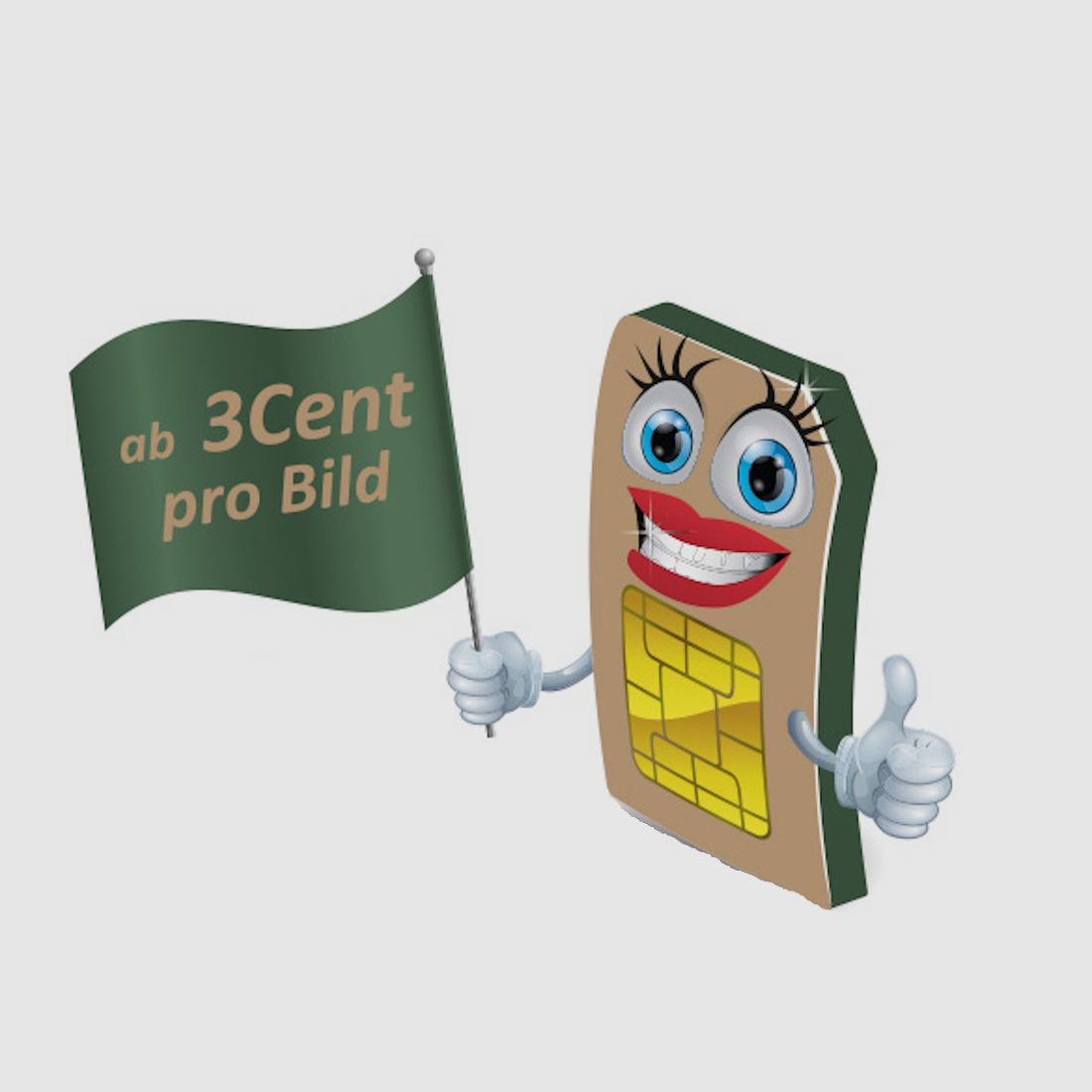 SuperSIM prepaid multi-network SIM card