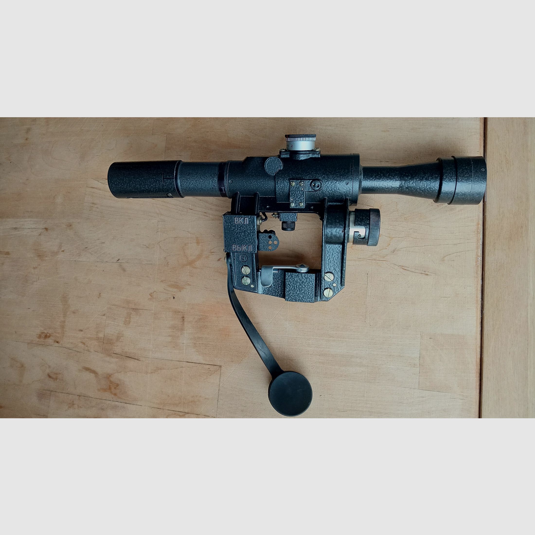 6x24 SVD Zielfernrohr Optik für Dragunov / Hergestellt in Weißrussland / Bedingt Yunker möglich // SVU Tigr PSOP PSO-1M2 PSO-Scope