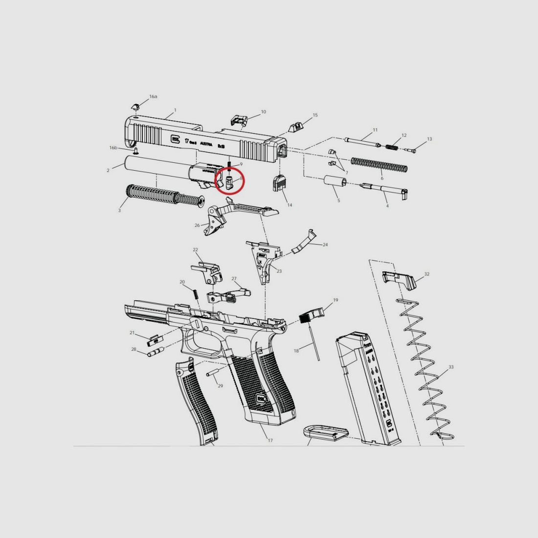 GLOCK FIRING PIN SAFETY GEN5, image 3 of 3