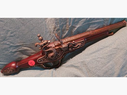 English Pistole Hadley 1760 London Nachbau Deko Waffe