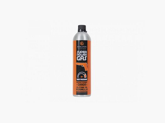 EVOLUTION AIRSOFT SUPER POWER GREEN GAS WITH SILICONE (750ml)