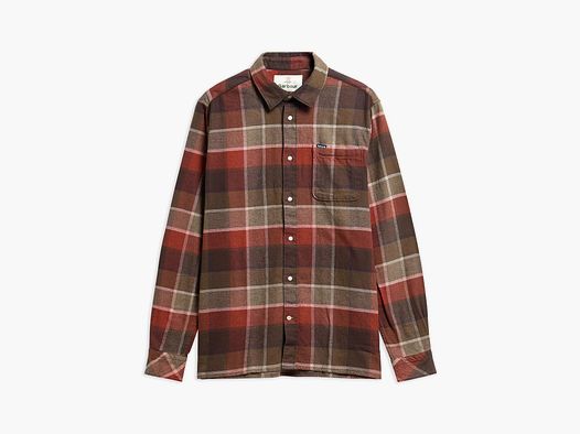 Barbour Copswell Relaxed Checked Shirt Beech L