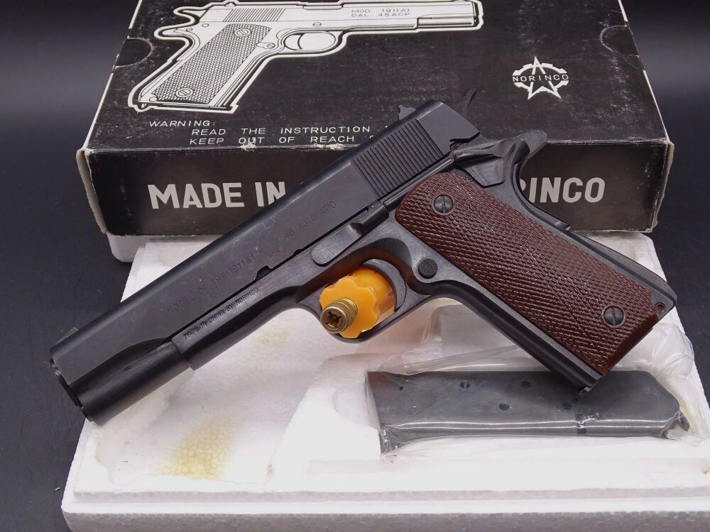 Norinco 1911 A1 kaliber .45 Auto 5" tylko 10 strzałów oddanych rok 1996 1911 A1, zdjęcie 4 z 4